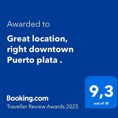 Great Location, Right Downtown Puerto Plata .アパートメント エクステリア 写真